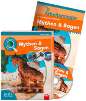 Mann |  Leselauscher Wissen: Mythen und Sagen (inkl. CD & Bastelbogen). Set | Buch |  Sack Fachmedien