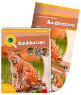 Lipzig |  Leselauscher Wissen: Raubkatze (inkl. CD & Stickerbogen). Set | Buch |  Sack Fachmedien