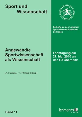 Hummel / Pfennig |  Angewandte Sportwissenschaft als Wissenschaft | eBook | Sack Fachmedien