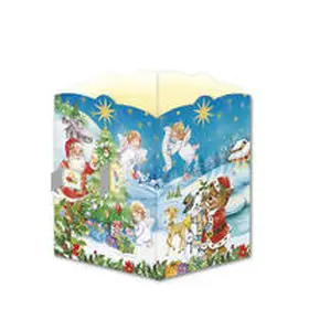  Trötsch Postkarte zum Aufstellen Windlicht-Adventskalender Nostalgisch | Sonstiges |  Sack Fachmedien