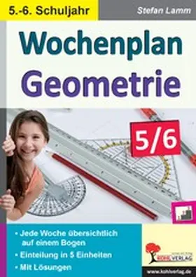 Lamm |  Wochenplan Geometrie / Klasse 5-6 | eBook | Sack Fachmedien