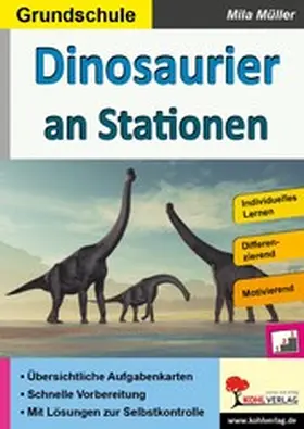 Müller | Dinosaurier an Stationen / Grundschule | E-Book | www2.sack.de