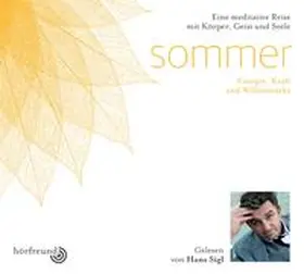 Pablo / Hörfreund |  Sommer: Gelesen von Hans Sigl | Sonstiges |  Sack Fachmedien