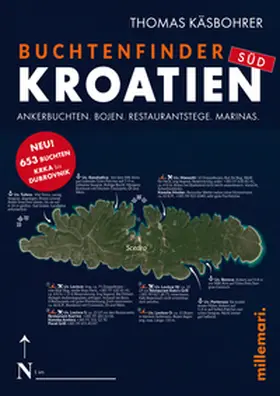 Käsbohrer |  Buchtenfinder Kroatien Süd - Ausgabe 2025 | Buch |  Sack Fachmedien