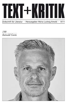 Arnold |  Rainald Goetz | eBook | Sack Fachmedien