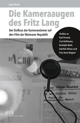Block |  Die Kameraaugen des Fritz Lang | Buch |  Sack Fachmedien