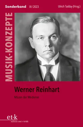 Tadday |  Werner Reinhart | eBook | Sack Fachmedien