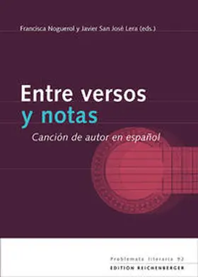 Noguerol / San José Lera |  Entre versos y notas: Canción de autor en español | Buch |  Sack Fachmedien