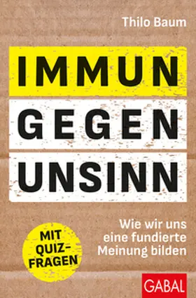 Baum |  Immun gegen Unsinn | eBook | Sack Fachmedien