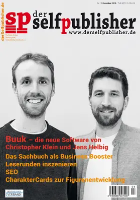 Burk / Oberbichler / Barth |  der selfpublisher 16, 4-2019, Heft 16, Dezember 2019 | eBook | Sack Fachmedien