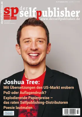 Tree / Schuh / Weber |  der selfpublisher 27, 3-2022, Heft 27, September 2022 | eBook | Sack Fachmedien