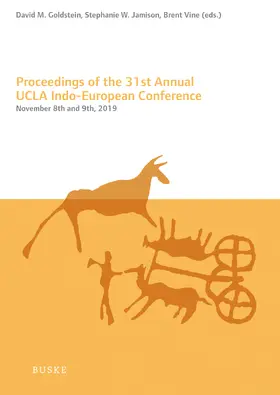 Goldstein / Jamison / Vine |  Proceedings of the 31st Annual UCLA Indo-European Conference | eBook | Sack Fachmedien