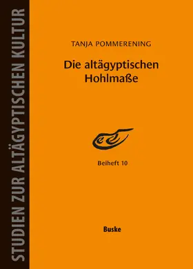 Pommerening |  Die altägyptischen Hohlmaße | eBook | Sack Fachmedien