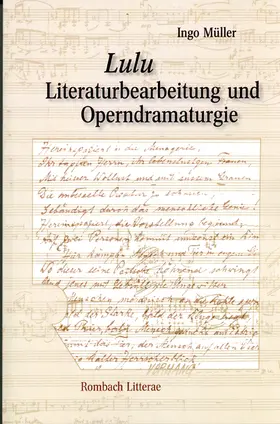 Müller |  Lulu. Literaturbearbeitung und Operndramaturgie | Buch |  Sack Fachmedien