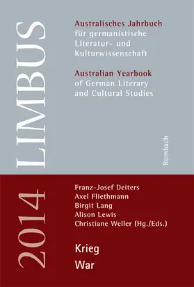 Deiters / Fliethmann / Lang |  Limbus – Australisches Jahrbuch für germanistische Literatur- und Kulturwissenschaft Krieg / War | Buch |  Sack Fachmedien