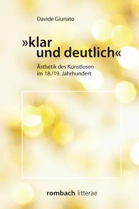 Giuriato |  'klar und deutlich'. | Buch |  Sack Fachmedien