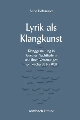 Holzmüller |  Lyrik als Klangkunst | Buch |  Sack Fachmedien