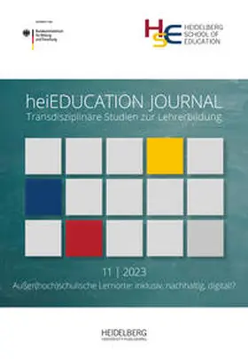 Link / Seidenfuß / Friesen |  heiEDUCATION JOURNAL / Außer(hoch)schulische Lernorte: inklusiv, nachhaltig, digital!? | Buch |  Sack Fachmedien