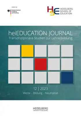 Dietz / Deger |  heiEDUCATION¿JOURNAL / Werte ¿ Bildung ¿ Neutralität | Buch |  Sack Fachmedien