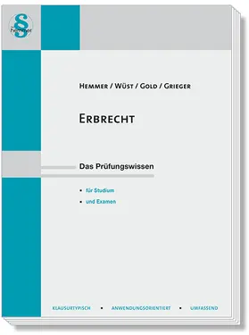 Hemmer / Wüst / Gold |  Erbrecht | Buch |  Sack Fachmedien