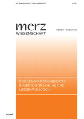 Demmler / Schorb |  Der Generationenbegriff in Medienforschung und Medienpädagogik | Buch |  Sack Fachmedien