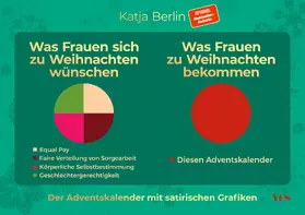 Berlin |  Was Frauen sich zu Weihnachten wünschen. Was Frauen zu Weihnachten bekommen. Der Adventskalender mit satirischen Grafiken | Buch |  Sack Fachmedien