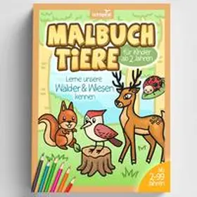 Ludwig |  Malbuch Tiere für Kinder ab 2 Jahren | Buch |  Sack Fachmedien