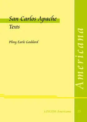 Goddard |  San Carlos Apache Texts | Buch |  Sack Fachmedien