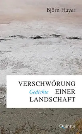 Hayer |  Verschwörung einer Landschaft | Buch |  Sack Fachmedien