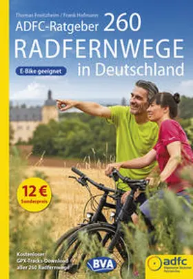 Froitzheim / Hofmann |  ADFC-Ratgeber 260 Radfernwege in Deutschland | Buch |  Sack Fachmedien