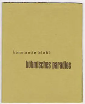 Biebl |  Böhmisches Paradies | Buch |  Sack Fachmedien