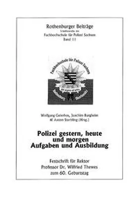 Geierhos / Burgheim / Sterbling |  Polizei gestern, heute und morgen | Buch |  Sack Fachmedien