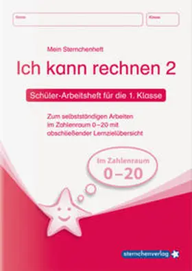 Langhans / sternchenverlag GmbH |  Ich kann rechnen 2. Schüler-Arbeitsheft für die 1. Klasse | Buch |  Sack Fachmedien