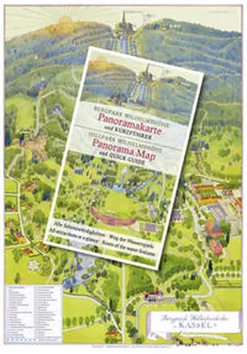 Robbert |  Bergpark Wilhelmshöhe, Panoramakarte und Kurzführer Hill Park Wilhelmshöhe, Panorama Map and quick travel guide | Sonstiges |  Sack Fachmedien
