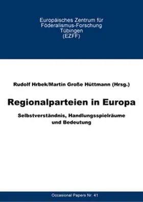  Regionalparteien in Europa | Buch |  Sack Fachmedien