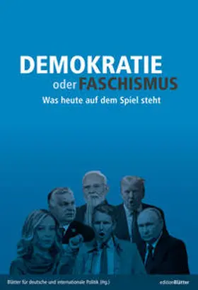 Blätter für deutsche und internationale Politik |  Demokratie oder Faschismus | Buch |  Sack Fachmedien