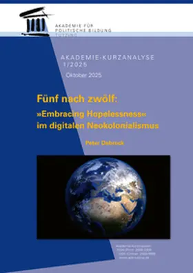 Dabrock |  Fünf nach zwölf: »Embracing Hopelessness« im digitalen Neokolonialismus | Buch |  Sack Fachmedien