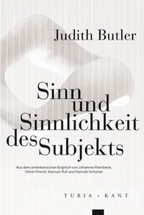 Butler |  Sinn und Sinnlichkeit des Subjekts | Buch |  Sack Fachmedien