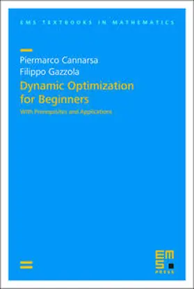 Cannarsa / Gazzola |  Dynamic Optimization for Beginners | Buch |  Sack Fachmedien