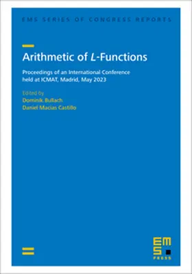 Bullach / Castillo |  Arithmetic of $L$-Functions | Buch |  Sack Fachmedien