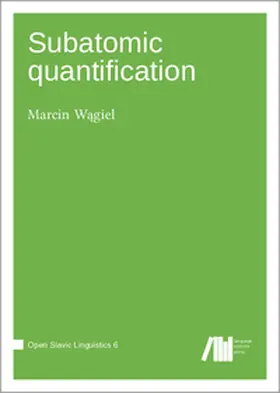 Marcin |  Subatomic quantification | Buch |  Sack Fachmedien