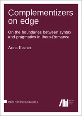 Kocher |  Complementizers on edge | Buch |  Sack Fachmedien