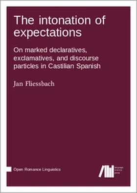 Fliessbach |  The intonation of expectations | Buch |  Sack Fachmedien