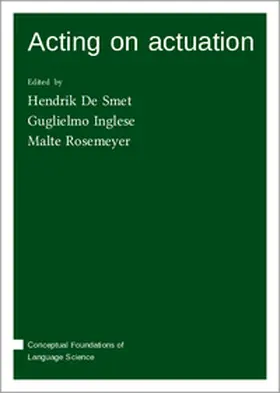 de Smet / De Smet / Inglese |  Acting on actuation | Buch |  Sack Fachmedien
