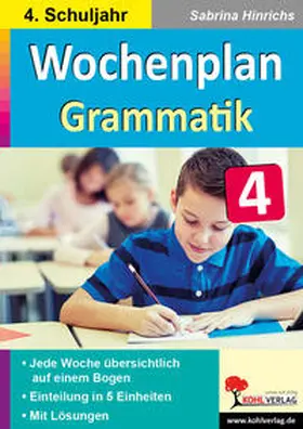 Autorenteam Kohl-Verlag / Hinrichs |  Wochenplan Grammatik / Klasse 4 | Buch |  Sack Fachmedien