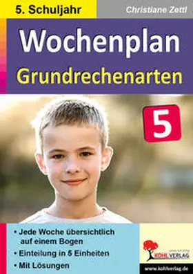 Zettl |  Wochenplan Grundrechenarten / Klasse 5 | Buch |  Sack Fachmedien