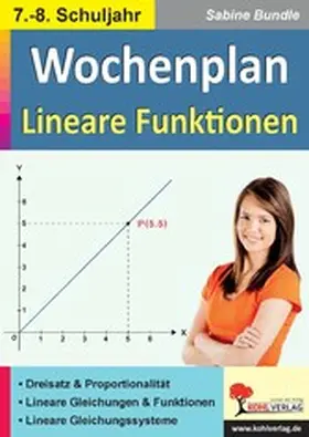 Bundle |  Wochenplan Lineare Funktionen / Klasse 7-8 | eBook | Sack Fachmedien