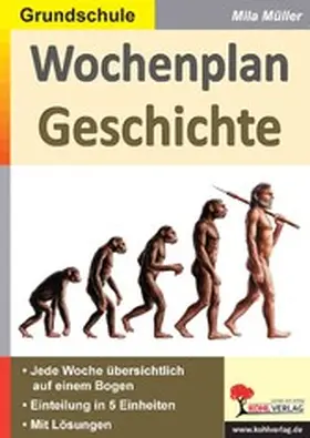 Müller |  Wochenplan Geschichte | eBook | Sack Fachmedien