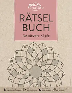 pen2nature |  Rätselbuch für clevere Köpfe. Bunter Rätselmix für Erwachsene | Buch |  Sack Fachmedien