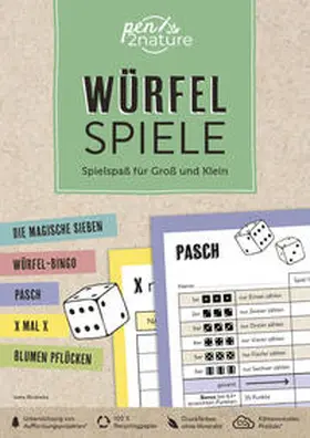pen2nature |  Würfelspiele | Spielspaß für Groß und Klein | Buch |  Sack Fachmedien